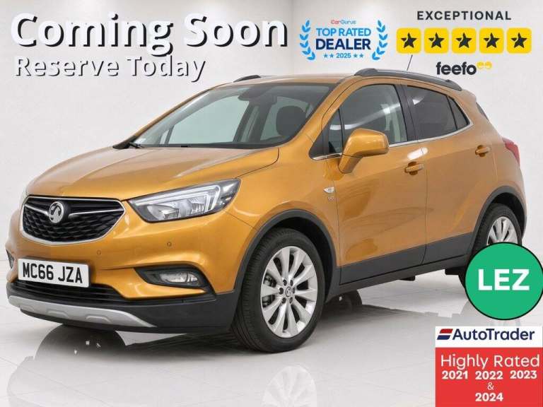 2017 Vauxhall Mokka X 1.4T Elite Nav 5dr HATCHBACK PETROL Manual