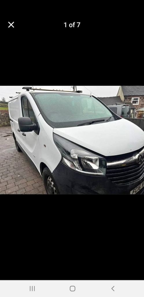 Vauxhall, VIVARO, Panel Van, 2016, Manual, 1598 (cc)