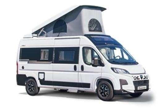 Rapido, Dreamer D55UP ADDICT POP TOP, Capervan, Motor Home, 4 Berth, 4 Belts