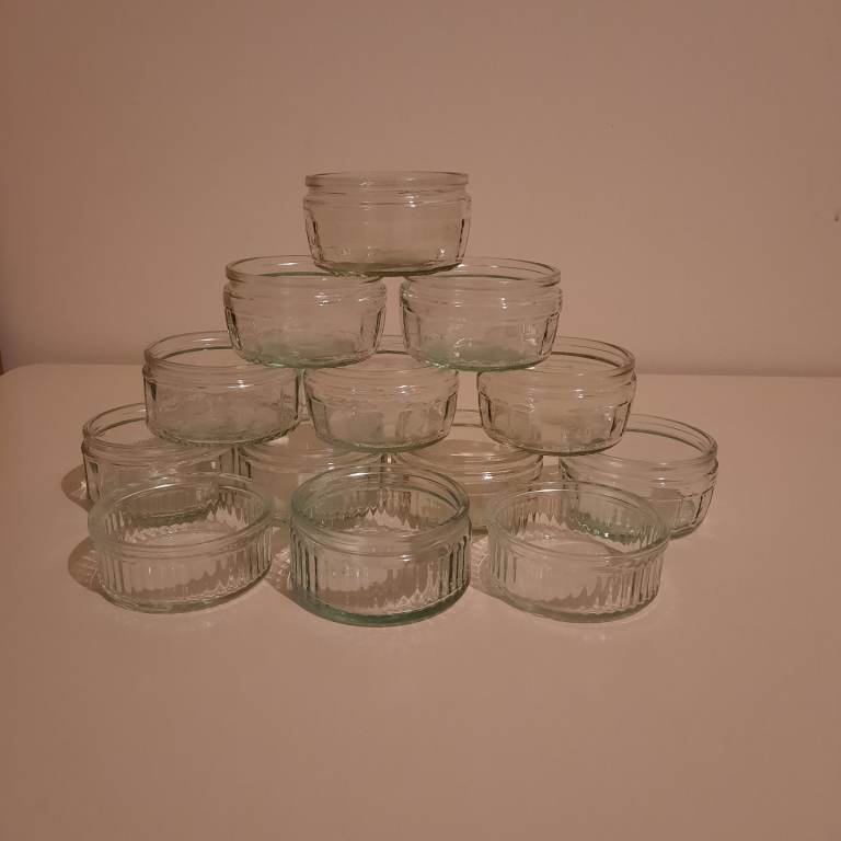 Glass storage containers