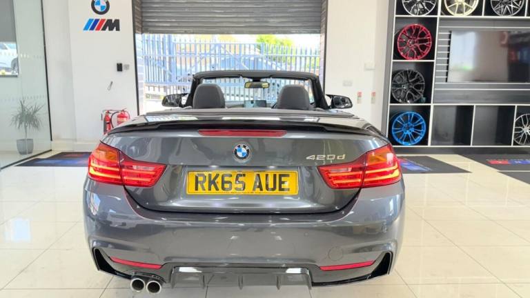 2015 BMW 4 Series 2.0 420d M Sport Auto Euro 6 (s/s) 2dr Convertible Diesel Automatic