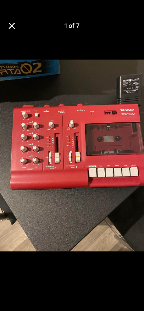 Tascam porta 02 - 4 track recorder 