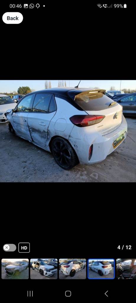 Vauxhall corsa 2022 breaking 