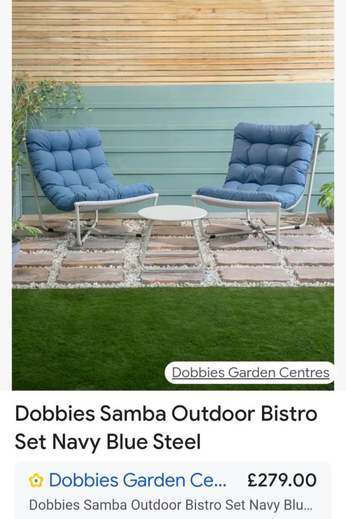 Garden Chair Set