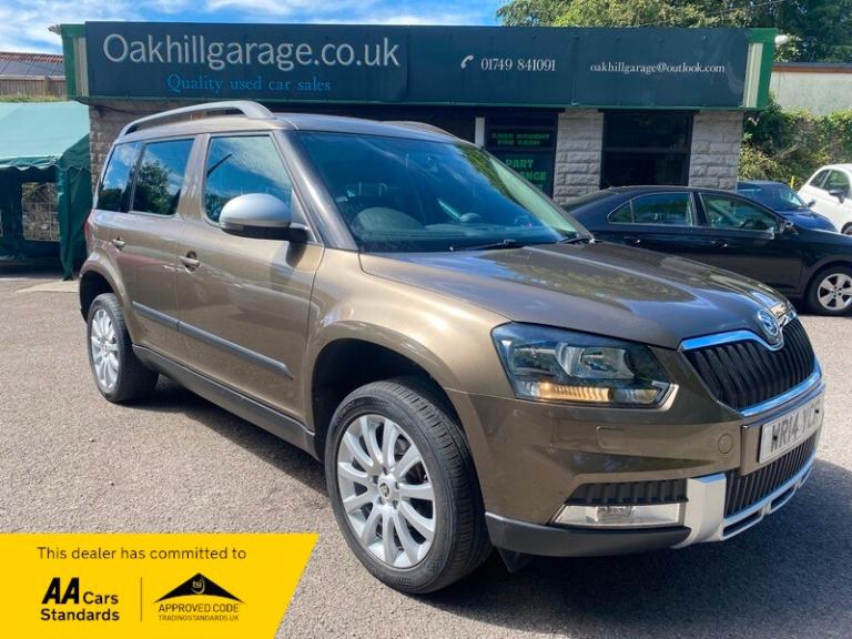 Skoda Yeti OUTDOOR SE TDI CR 2.0cc 4WD. Two Owner. Full Service History. NEW MOT