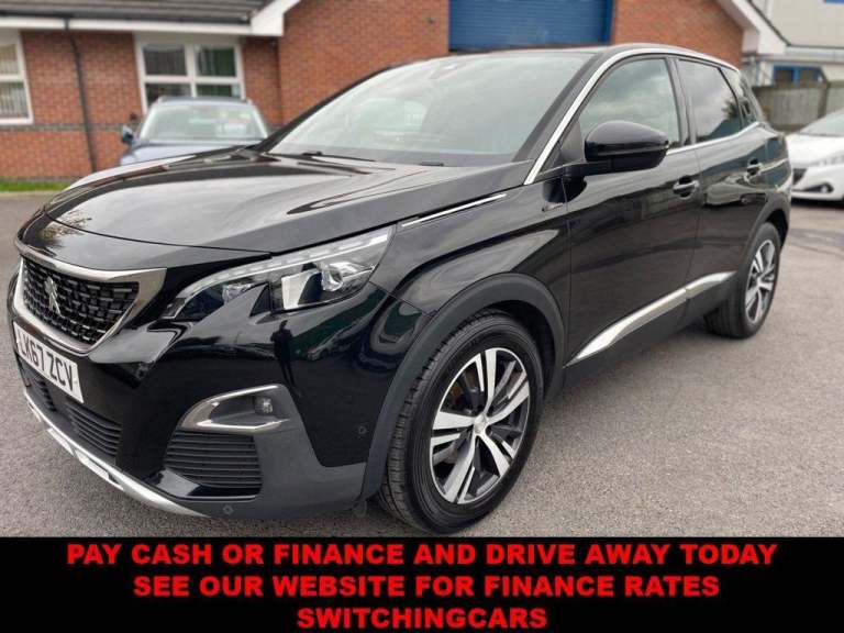 2017 Peugeot 3008 2.0 BlueHDi GT Line 5dr HATCHBACK DIESEL Manual