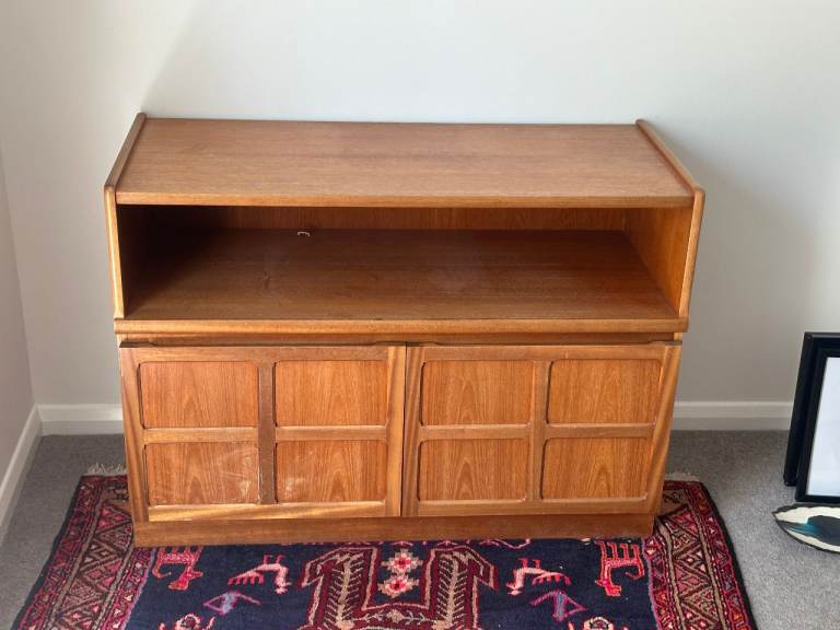 Mid century British Nathan cabinet.
