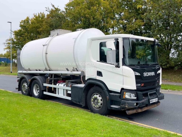 2019 (19) SCANIA P450 XT 6X2 REARLIFT MILK TANKER