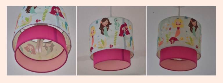 Girls room lightshade 