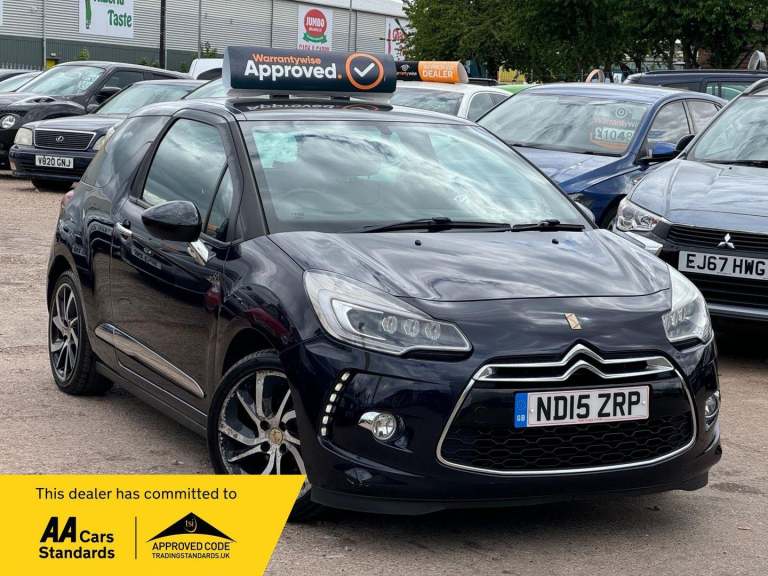 2015 DS Automobiles DS 3 1.2 PureTech 1955 3dr HATCHBACK PETROL Manual