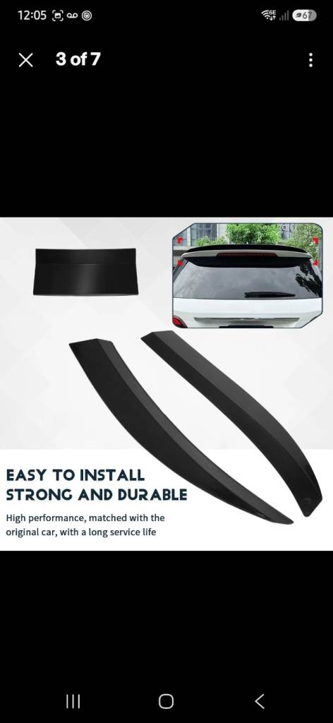 Universal car spoiler