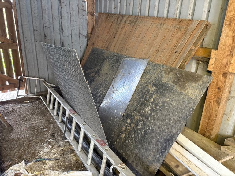 image for Chequer Plate sheet galvanised 
