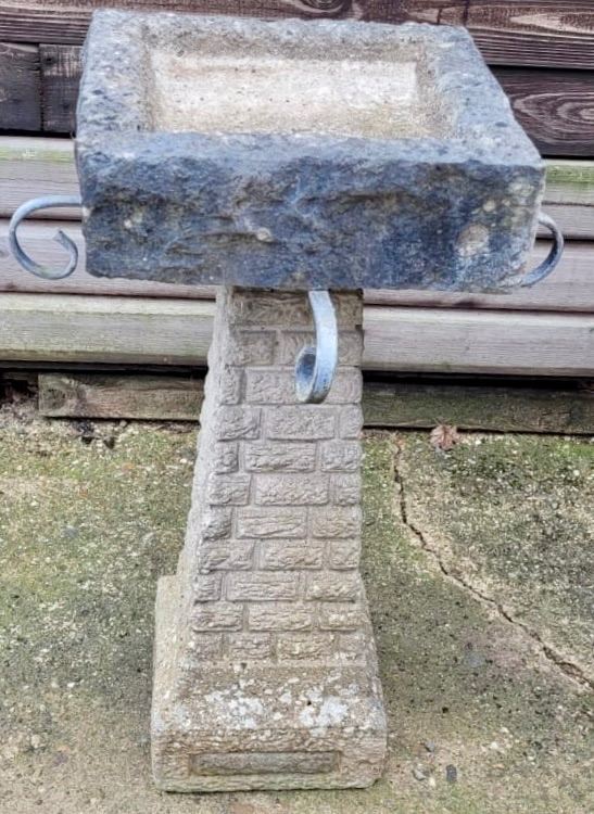 Stone Bird Bath