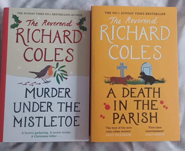 Richard Coles Reverend Mystery Books – Good Condition