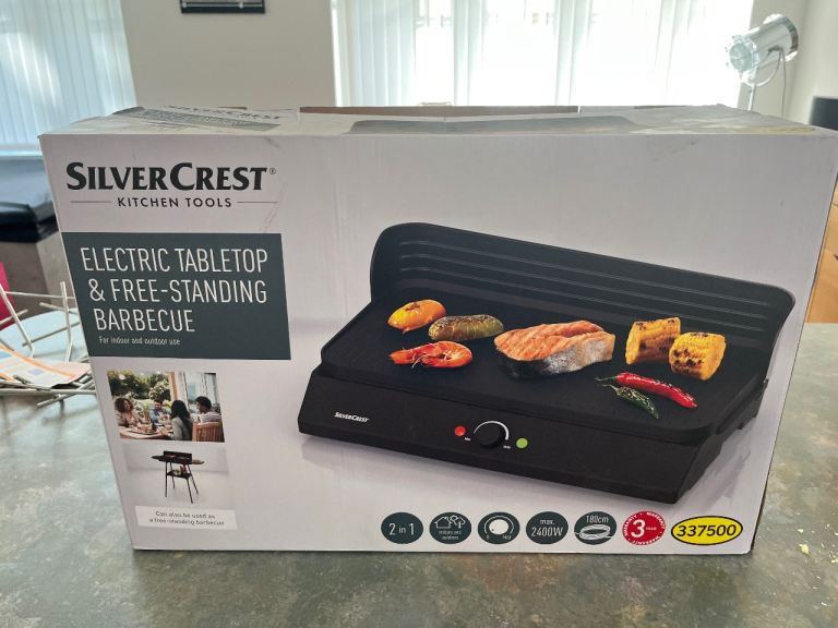 New Silvercrest electric bbq