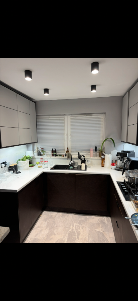 Modern Grey Kitchen Cabinet Doors – As Good As New
