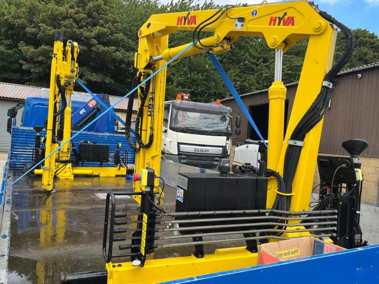 HYVA HB31 CRANE / HIAB CRANE 3 X EXTENSIONS 2019 Good condition 
