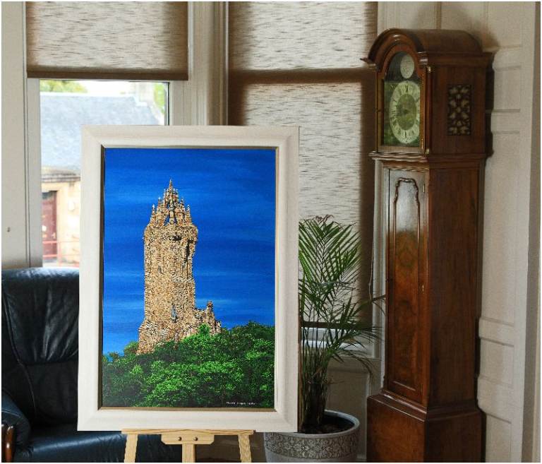 Painting of Wallace Monument