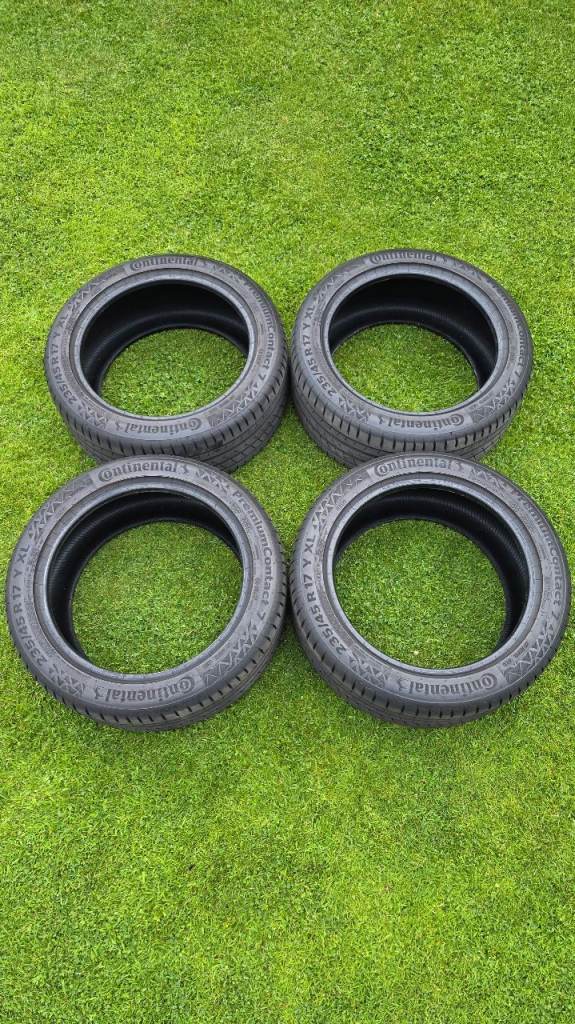 4x Continental PremiumContact 7 - 235/45R17 97Y Tyres - 5.5mm+ Tread Depth