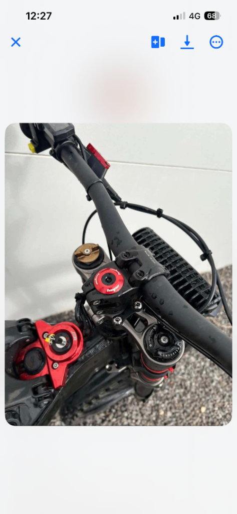 Electric Dirt Bike - Black, Good Condition