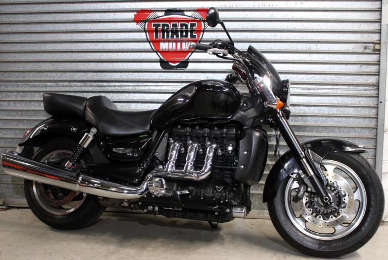 2015 65 TRIUMPH ROCKET 3 ROADSTER III ABS 2300 cc CAT B WITH V5 EXPORT FSH 11K