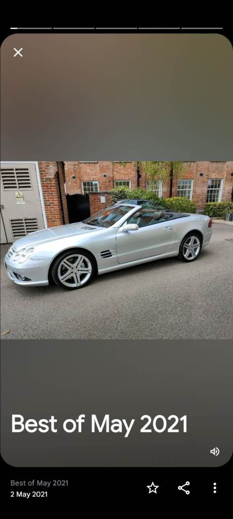 Mercedes-Benz, SL SERIES, Convertible, 2008, Semi-Auto, 3498 (cc), 2 doors