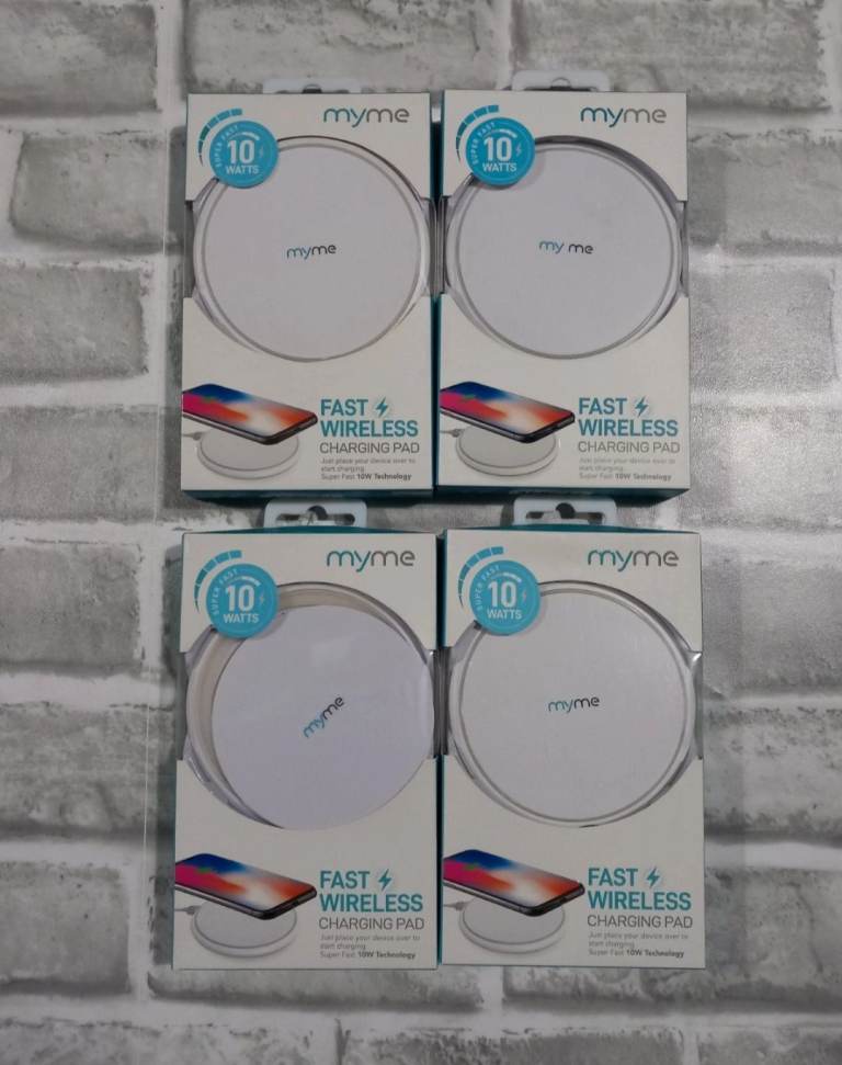 4 myme fast  wireless charging pads