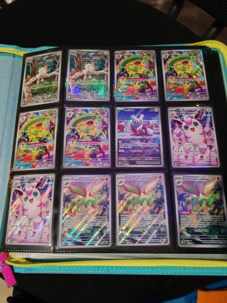 image for Pokemon cards want to sell as one lot I'm keeping my binderoffers please but no stupid ones  