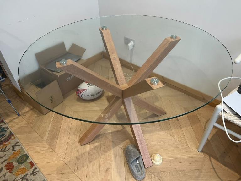 Beautiful Glass top table 