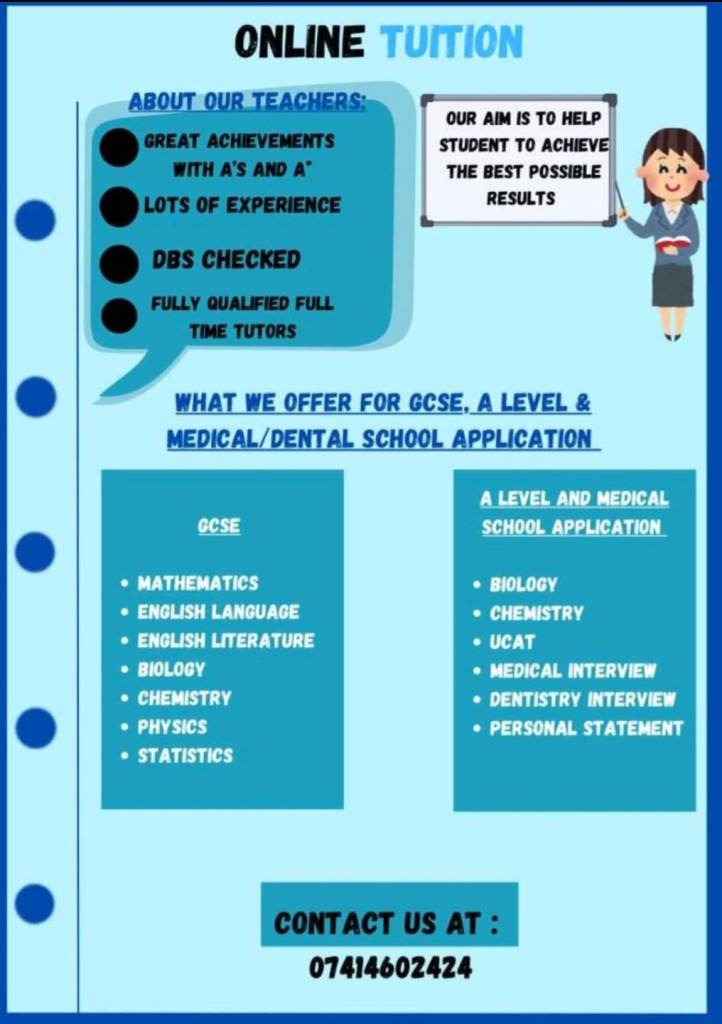 Tutor A Level and GCSE 