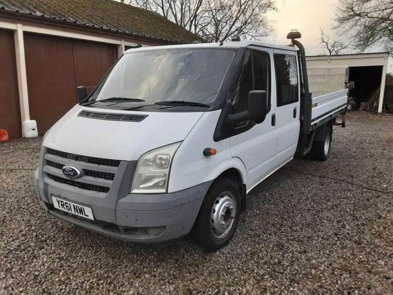 2011 Ford Transit Drop Side double Cab LWB TDCi 100ps cDPF [DRW] CHASSIS CAB Diesel Manual