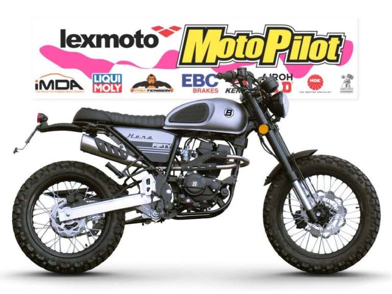 2026 Bluroc Motorcycles HERO 50 CBT READY 50CC SCRAMBLER Motorcycle Petrol Manual
